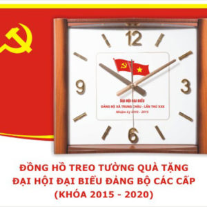Đồng hồ treo tường - Quà Tặng Ly Nguyễn - Công Ty TNHH TM DV Ly Nguyễn